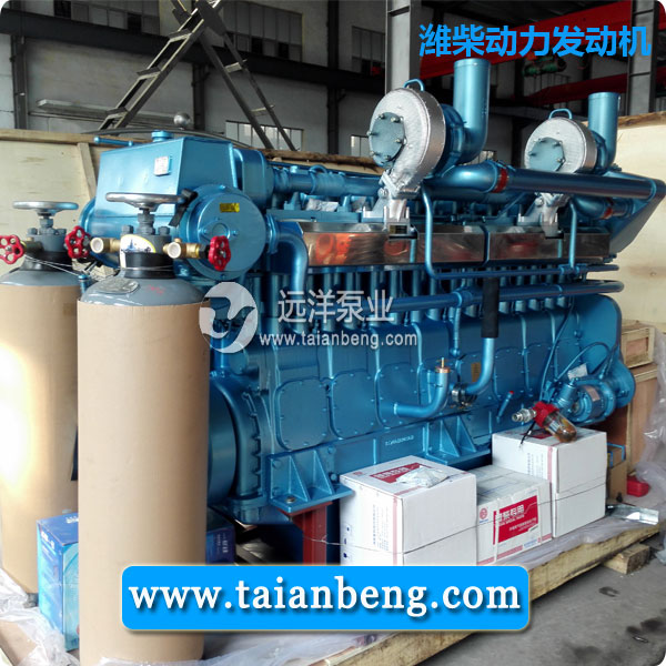 小型柴油機抽沙泵